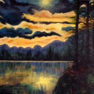 "Lake" - akryl på lærred, 80 x 80. (4500,-)