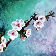 "Apple blossom" - akryl på lærred, 20 x 20. (800,-)